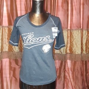 ** Kaufman Lions Spirit Tee Shirt Since 1981 Gray